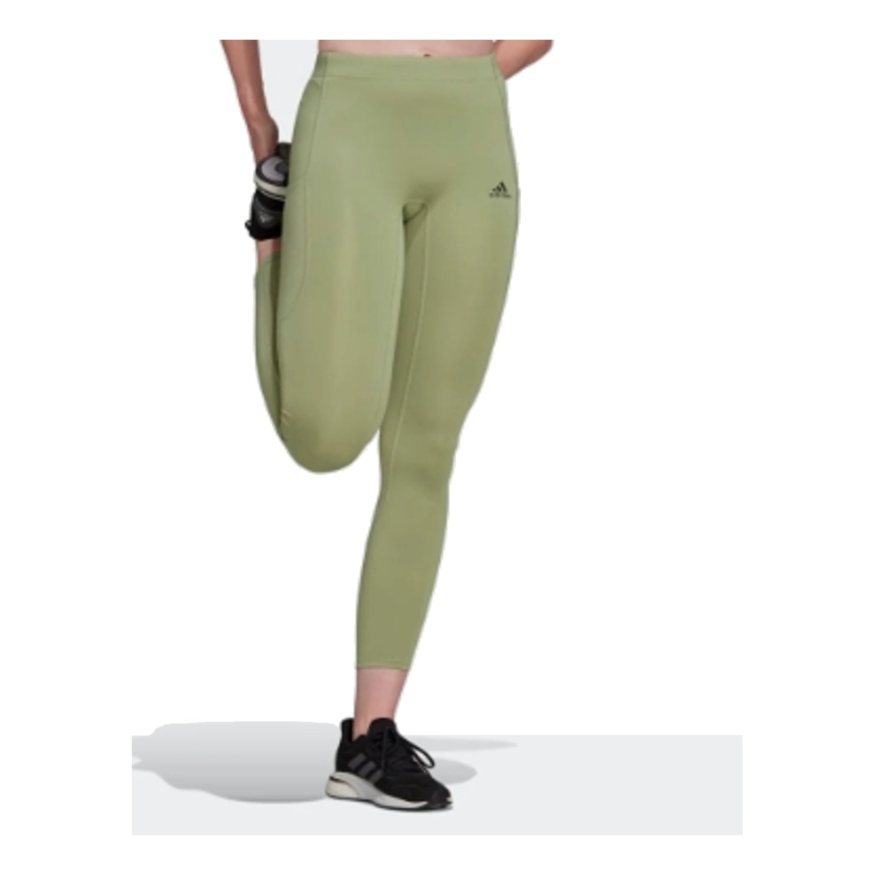 (WMNS) adidas FastImpact Running 7/8 Leggings 'Green' HD7056 - 2