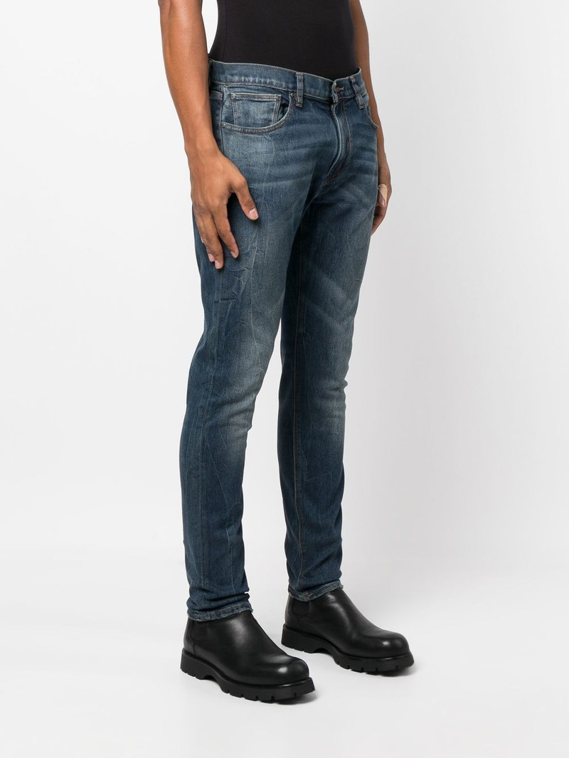 faded-effect skinny jeans 3