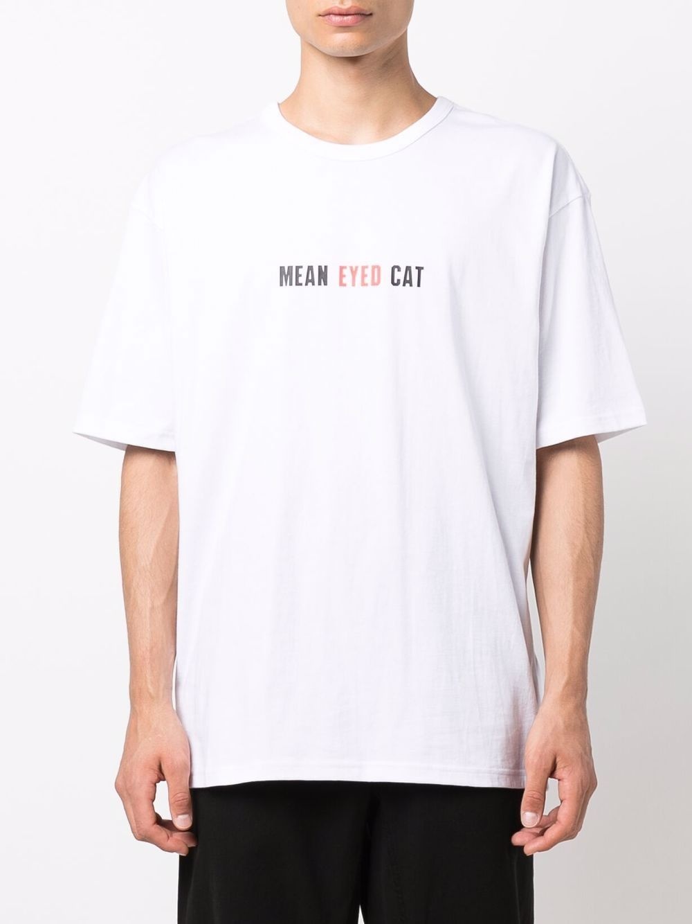 slogan-print cotton T-shirt - 3