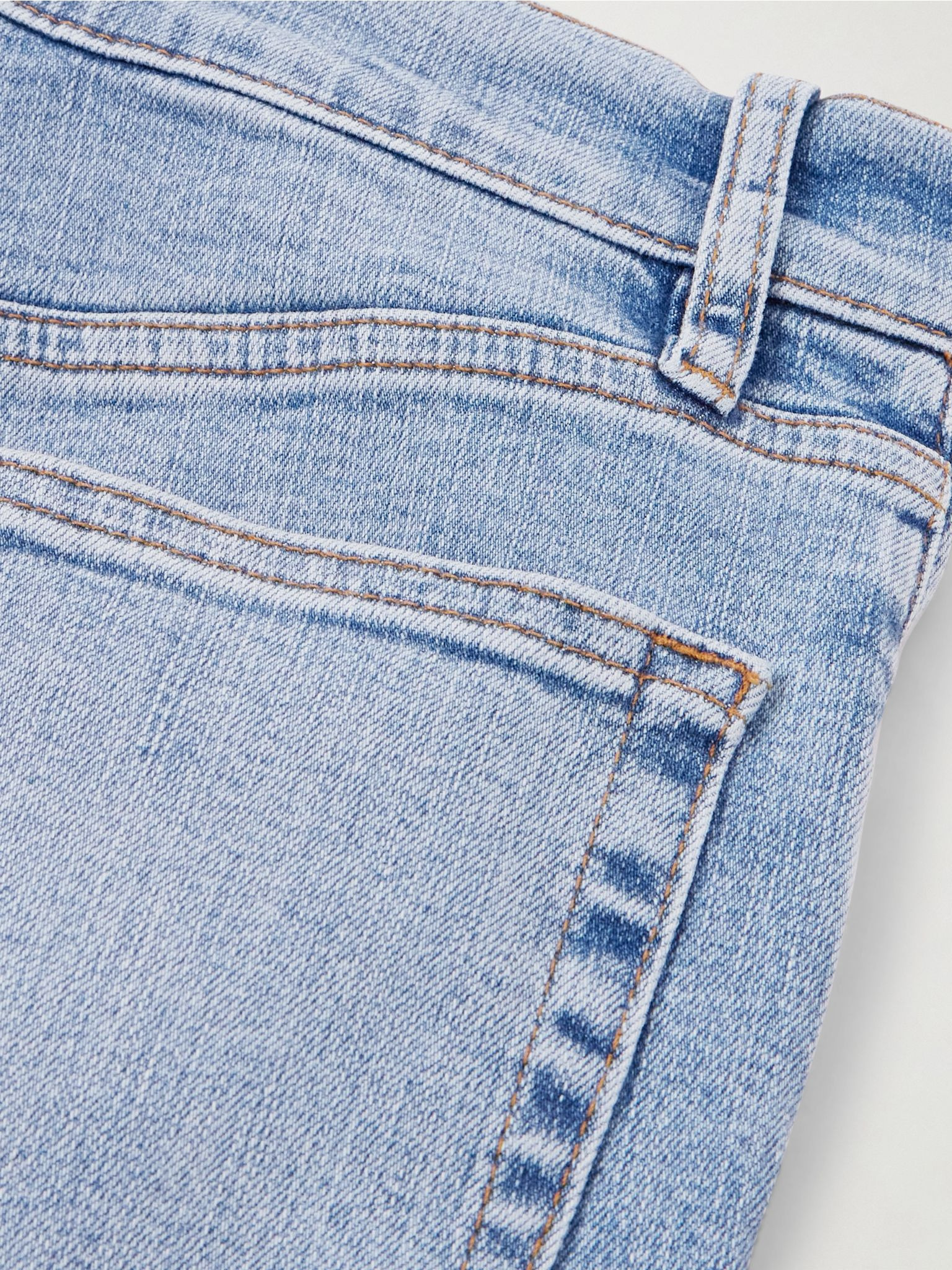 Le Palazzo mid-rise flared jeans Light denim - 6