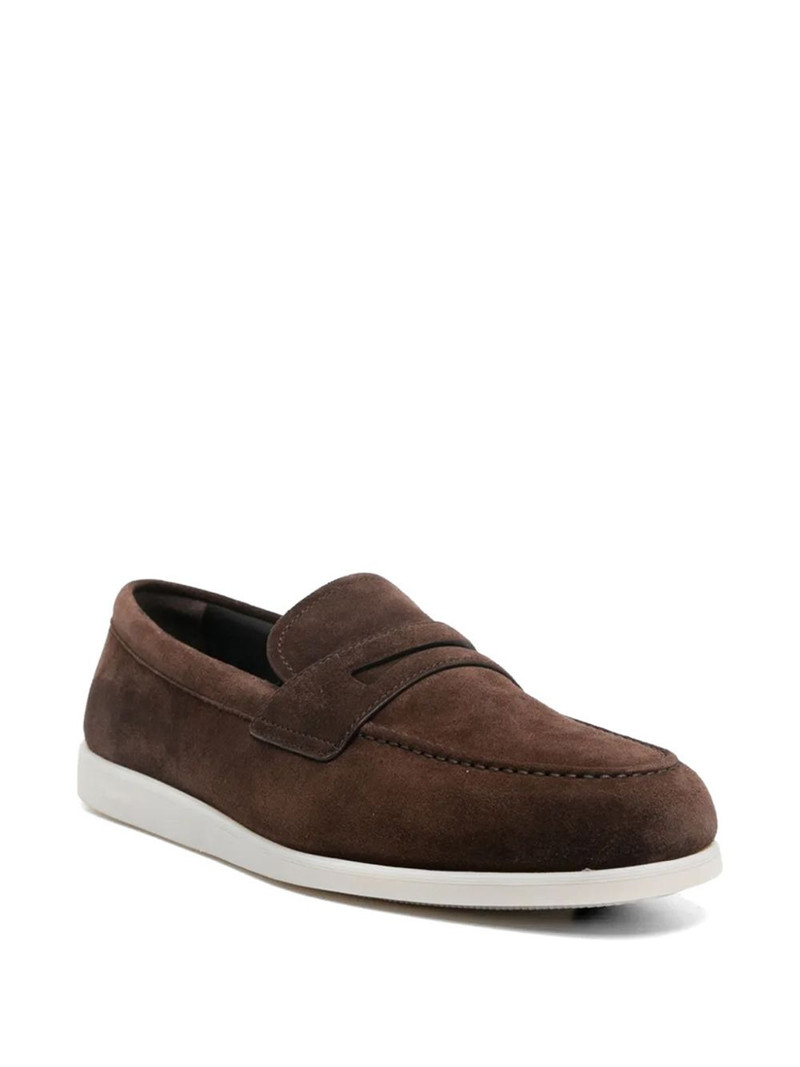 Church's Portsmouth suede loafers outlook