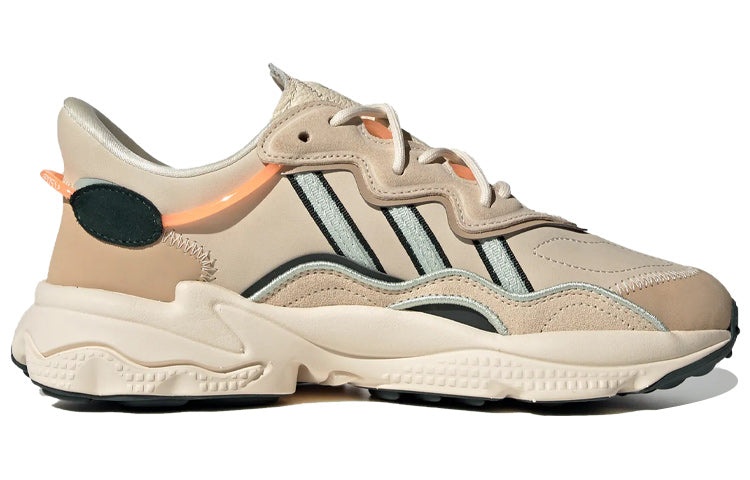 (WMNS) adidas originals Ozweego W 'Ecru Tint Shadow Green' IE1579 - 2