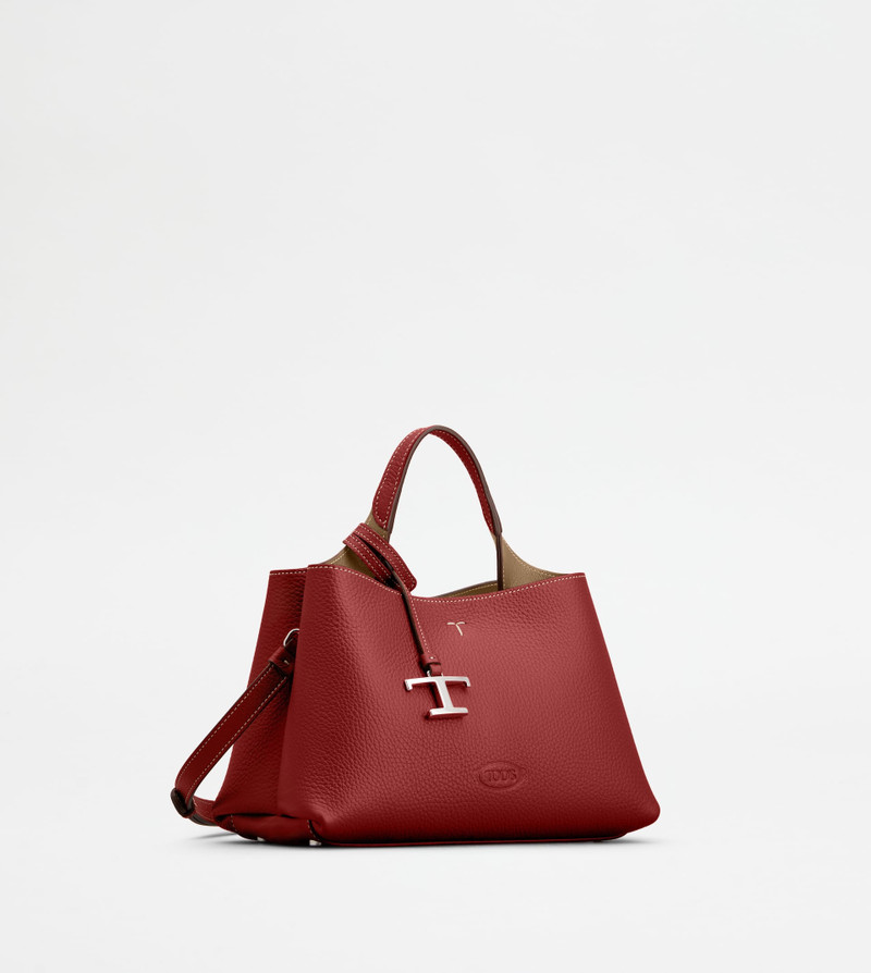 Tod's BAG IN LEATHER MICRO - RED, BROWN outlook