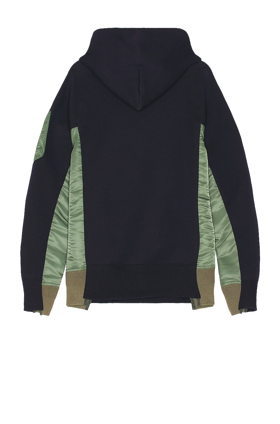 Sponge Sweat X Nylon Twill Hoodie - 2