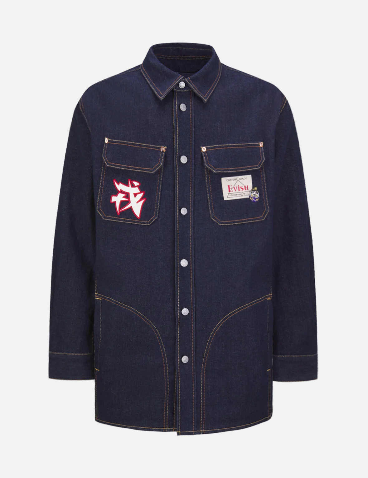 DARUMA DENIM SHIRT JACKET - 1