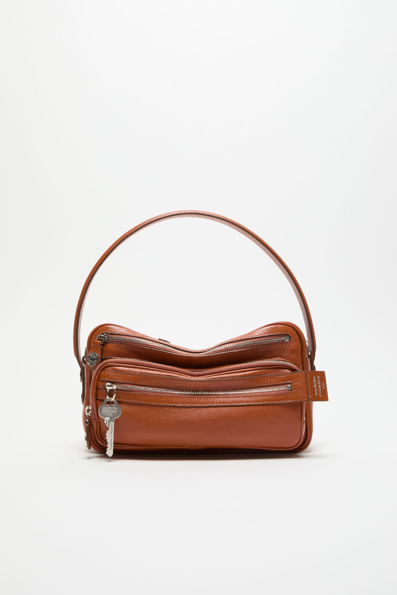Camero Party shoulder bag - Cognac brown 8