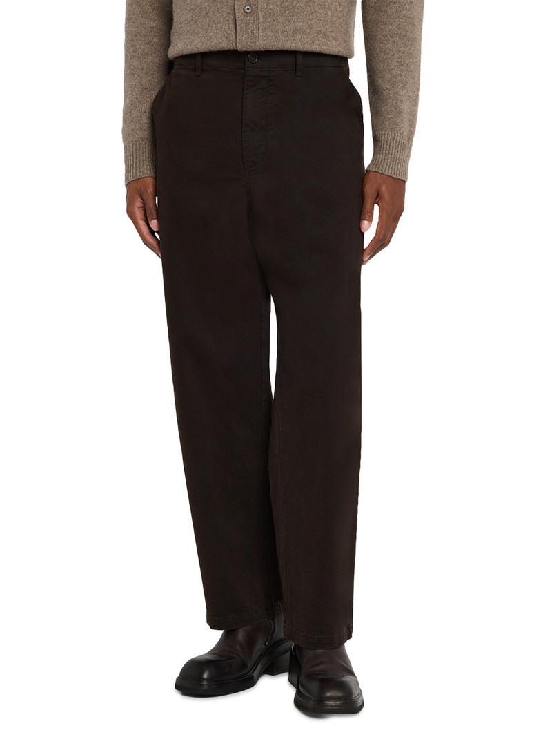 Men's Stretch-Cotton Chino Pants - Chocolate 3