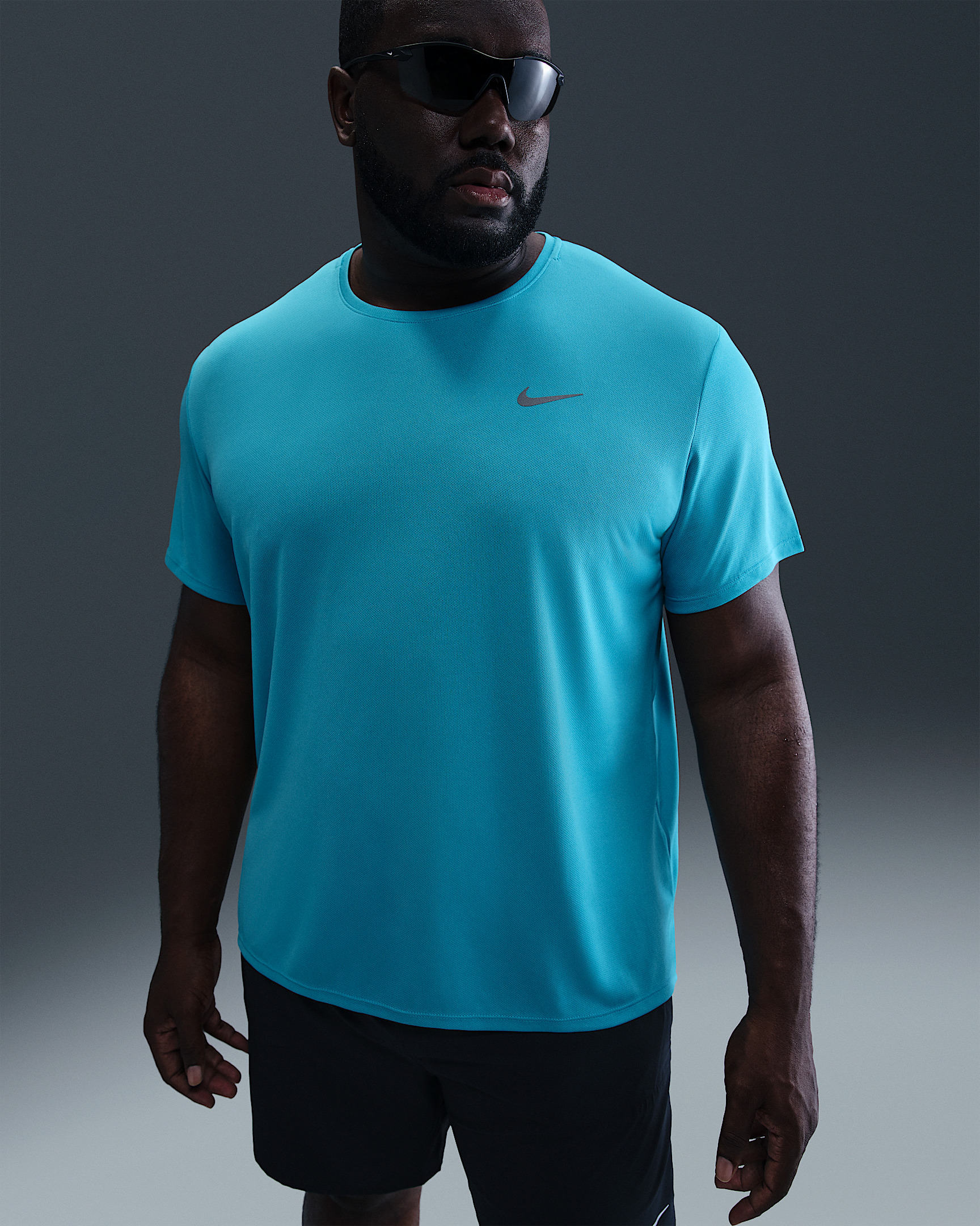 Nike Miler Men's Dri-FIT UV Short-Sleeve Running Top - 8