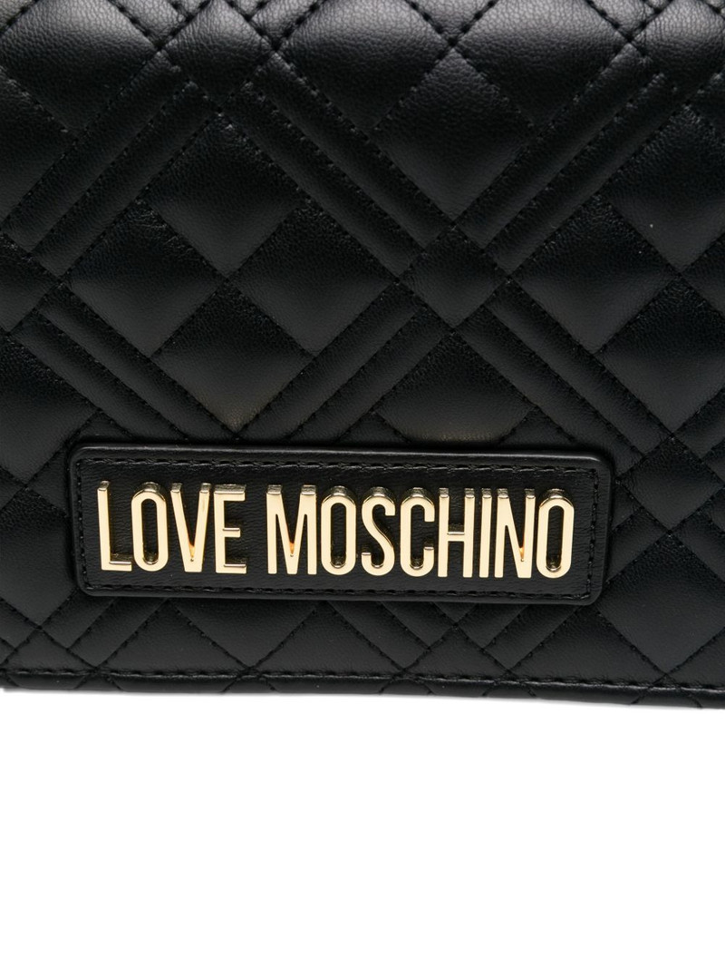 quilted chain cross body bag 4