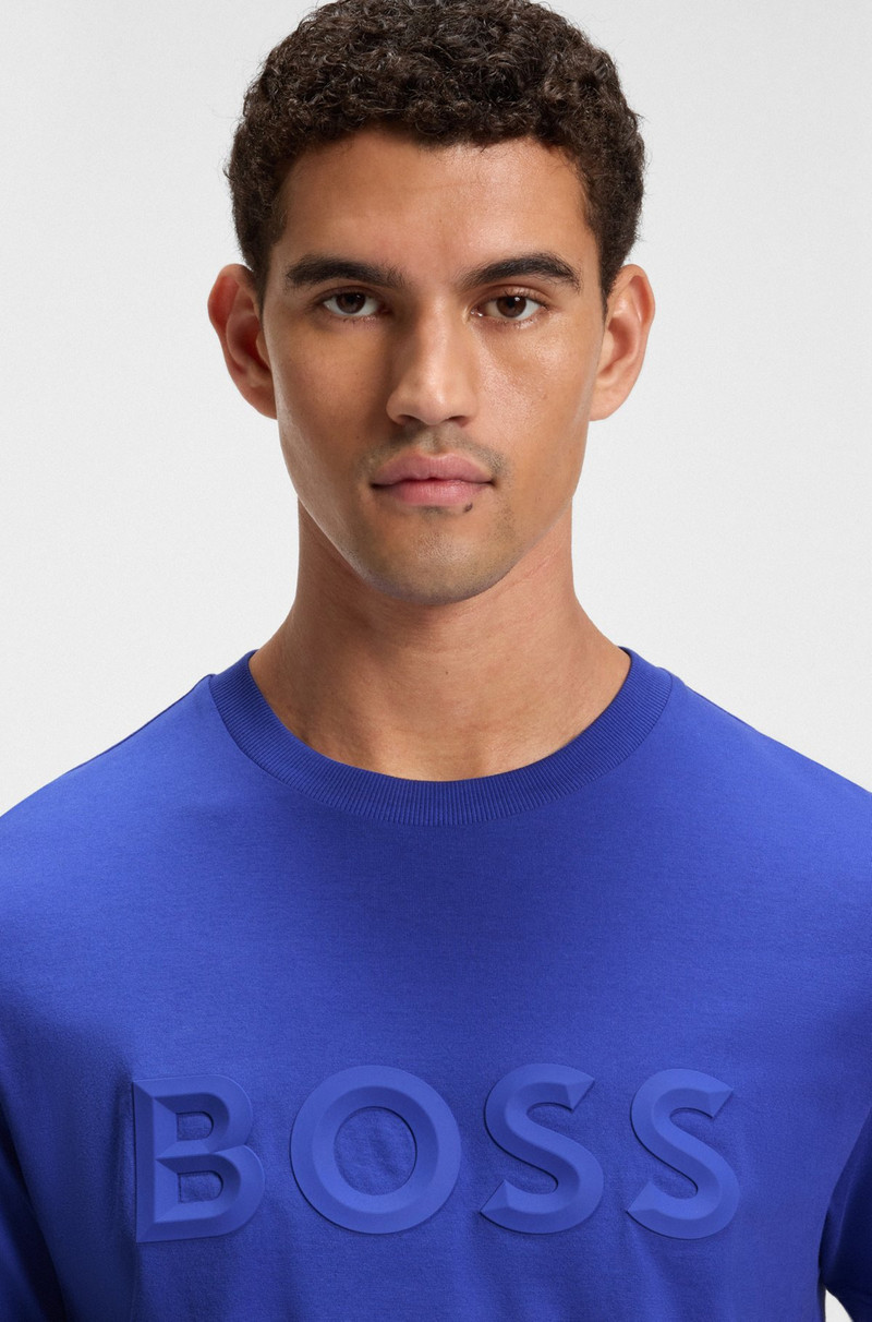 COTTON-JERSEY T-SHIRT WITH 3D LOGO 3