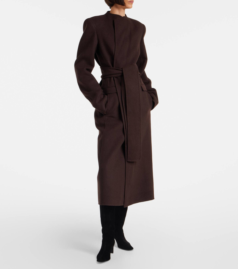 KHAITE Ona 55 suede knee-high boots outlook