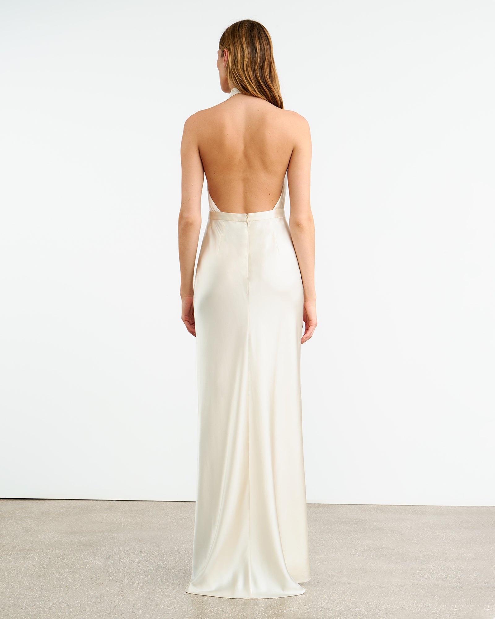 ESSY SILK GOWN - 5