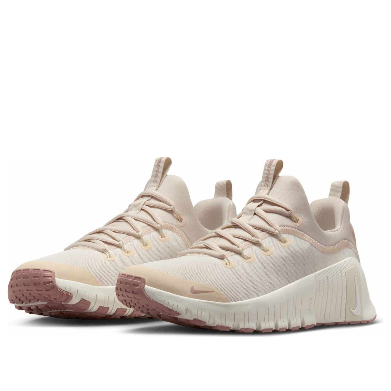 (WMNS) Nike Free Metcon 6 'Soft Pearl Pearl White Sail Particle Pink' FJ7126-011 - 3