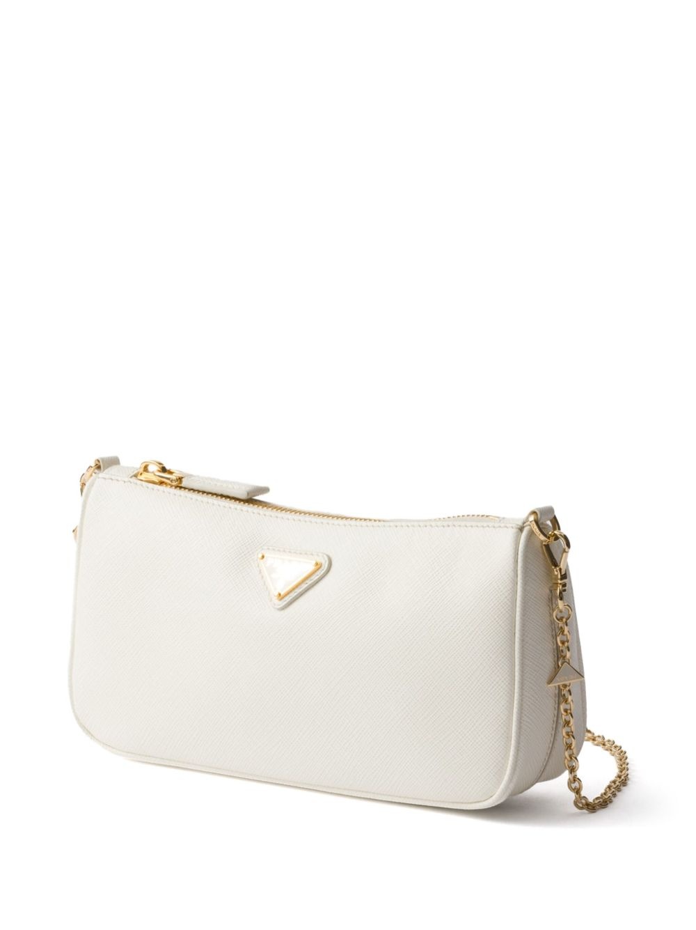 mini triangle-logo cross body bag - 3