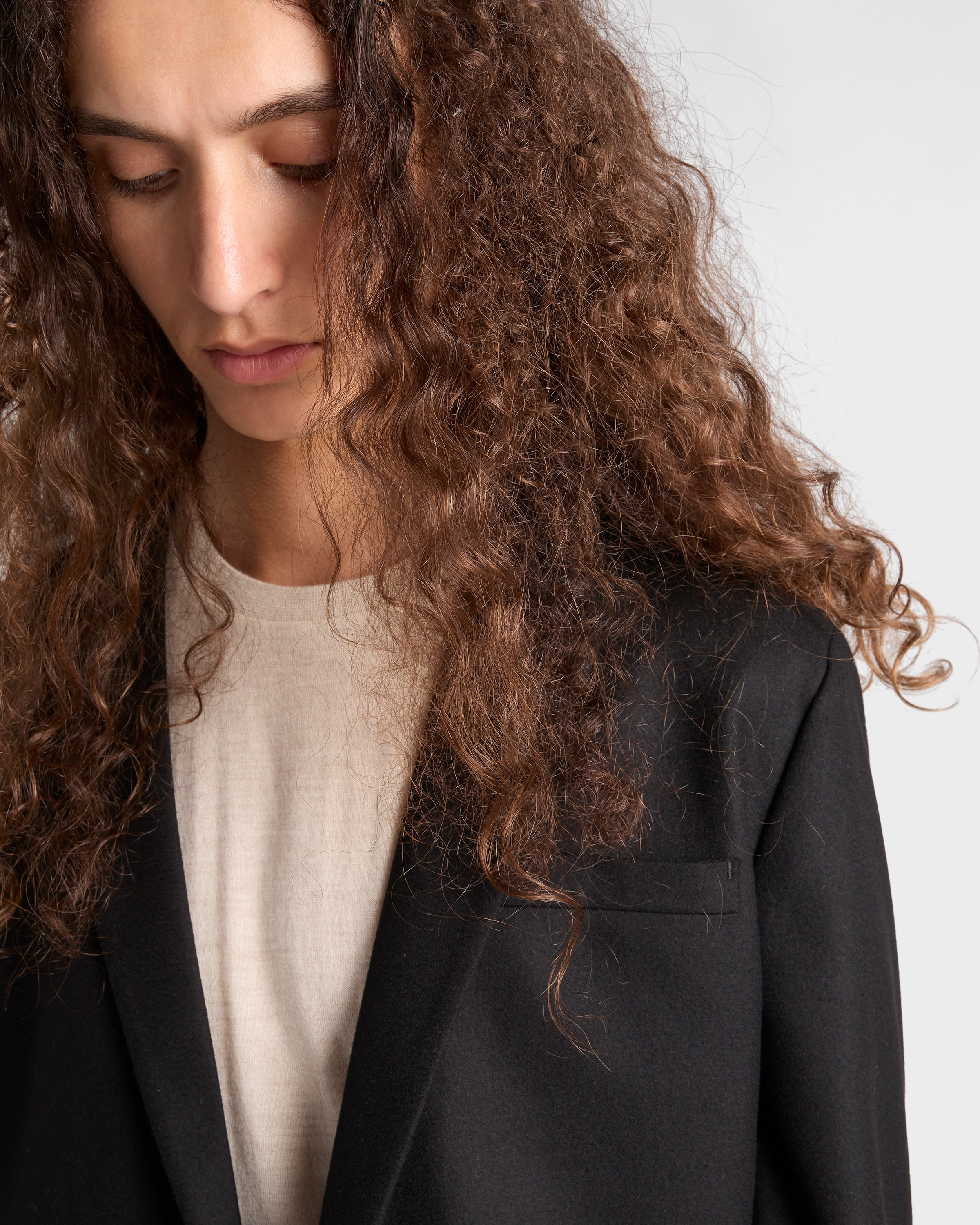 Oversized cashmere T-shirt - 3