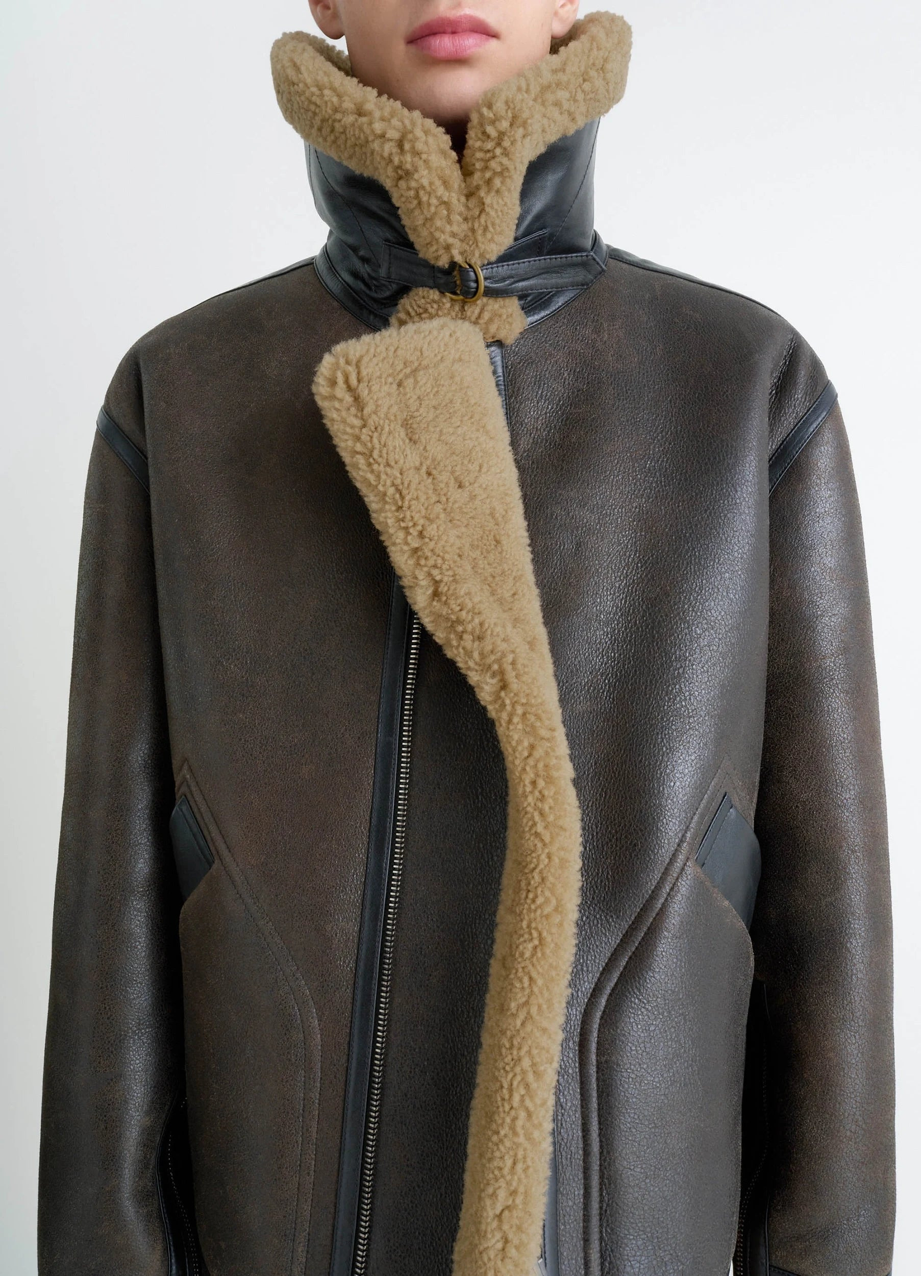 SHEARLING COAT - 6