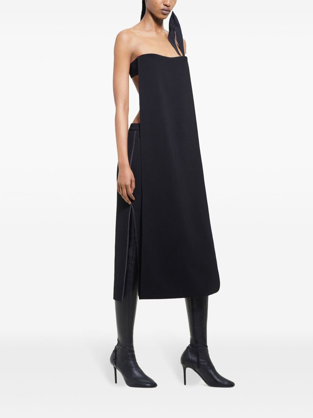 cut-out midi dress - 3