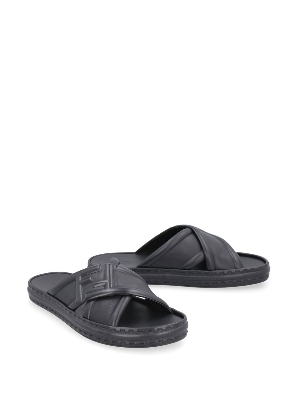 FF logo-embossed slide sandals - 2