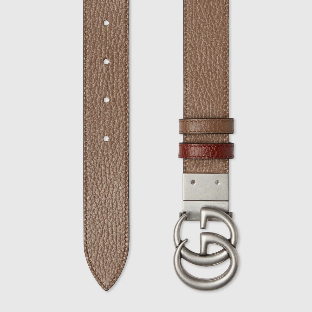 GG Marmont reversible thin belt - 4