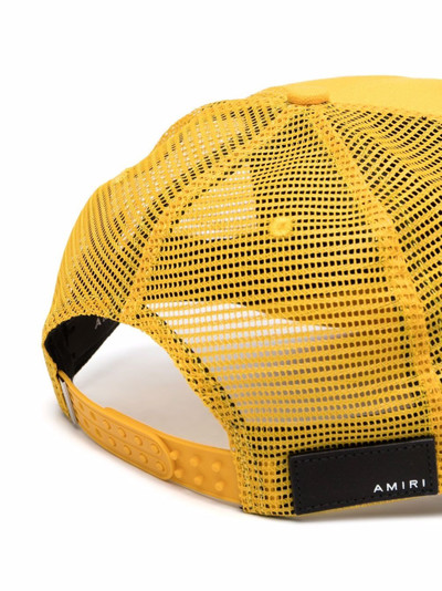 AMIRI embroidered-logo mesh-panel cap outlook