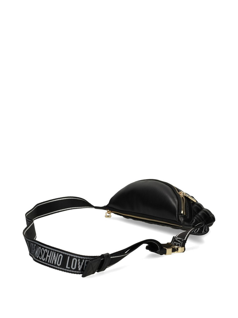 quilted logo belt bag 3