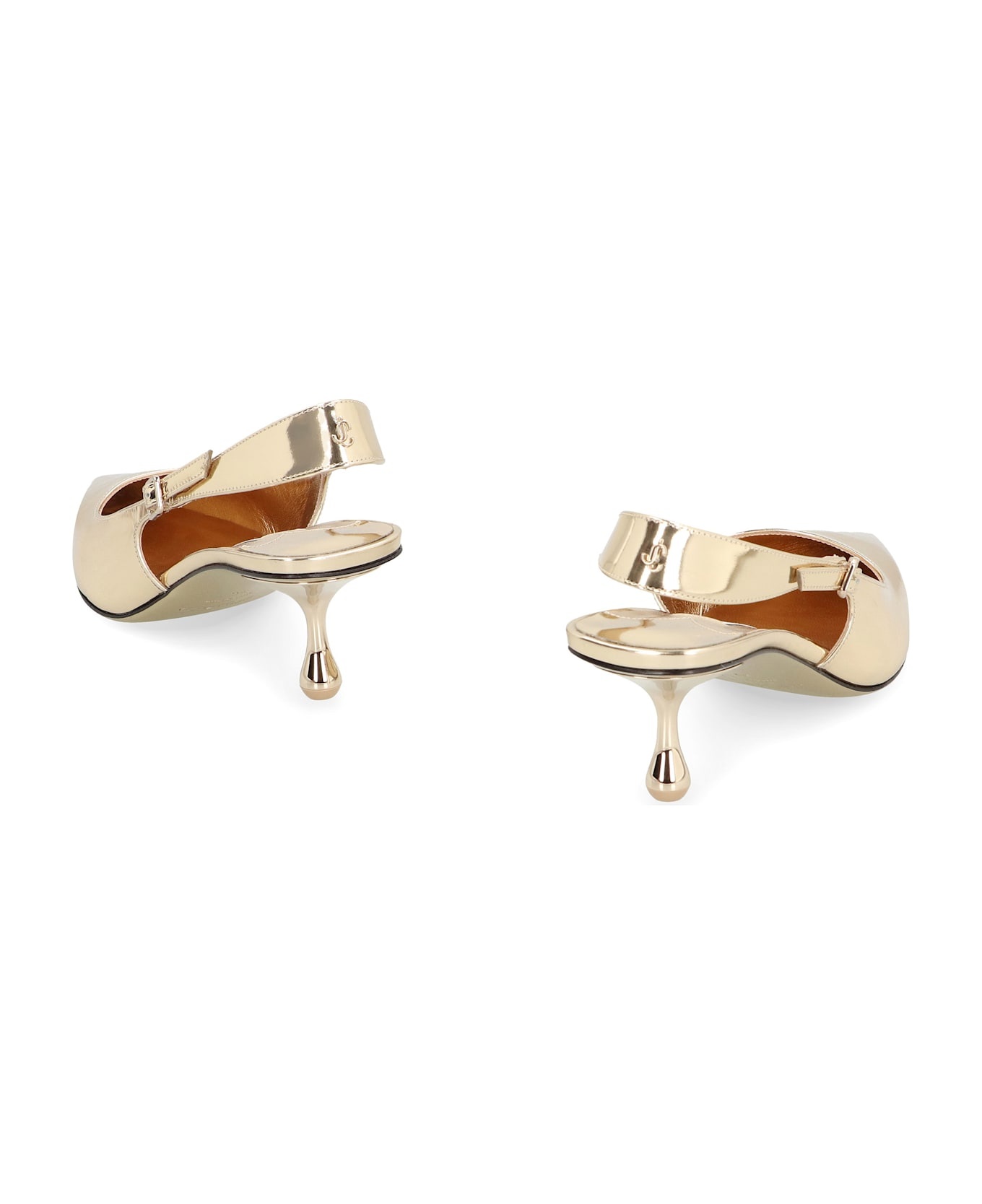 Amel Leather Slingback Pumps - 4