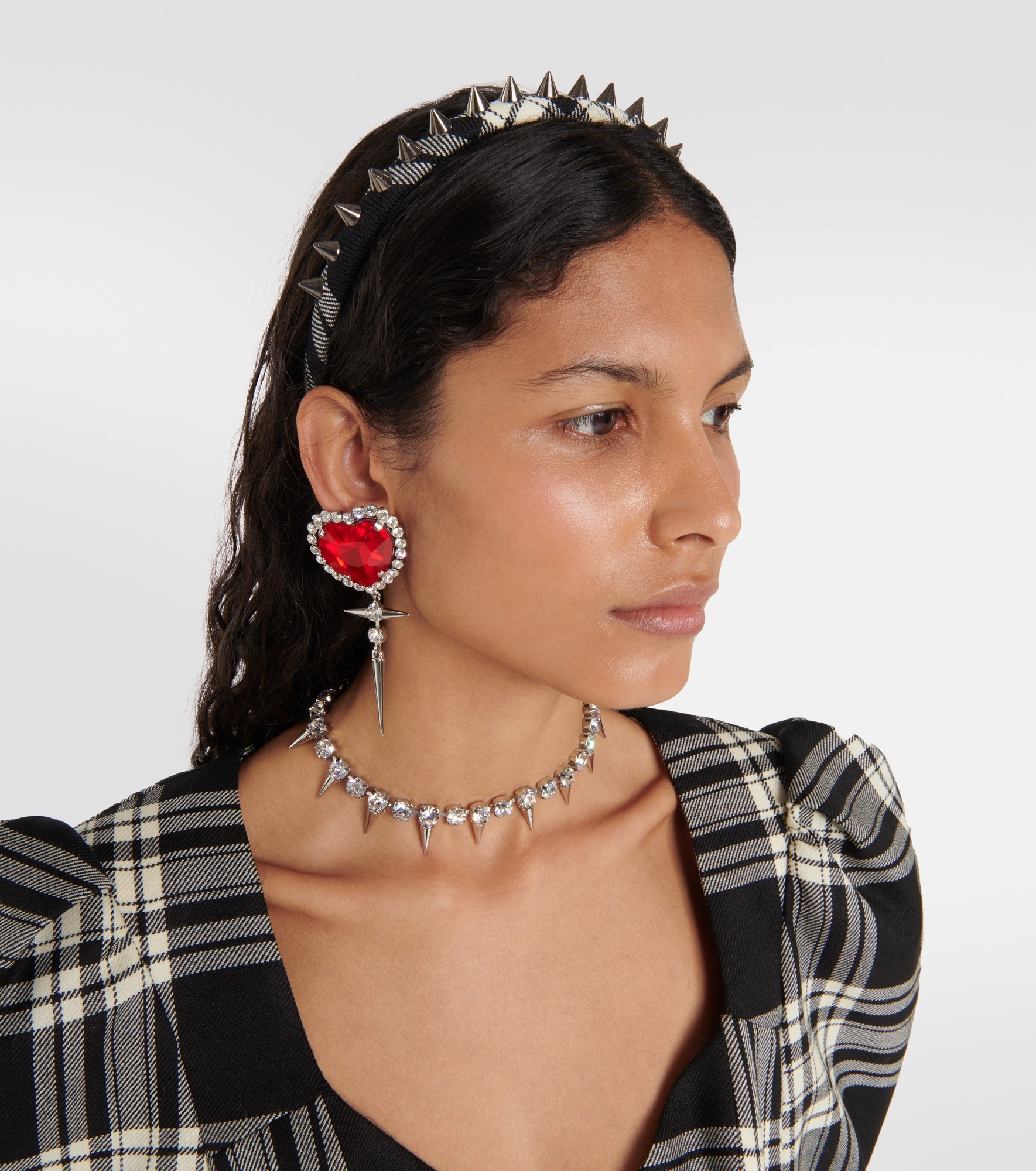Spike embellished headband - 2