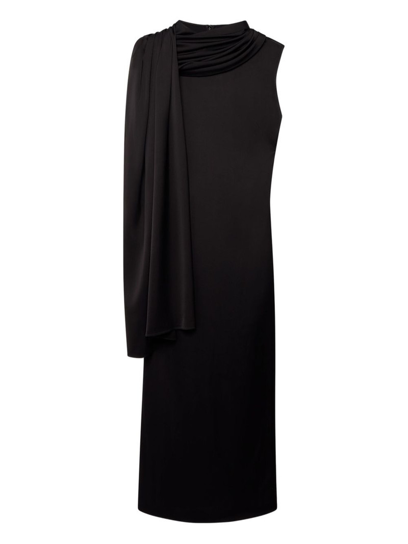 scarf-detail dress 1