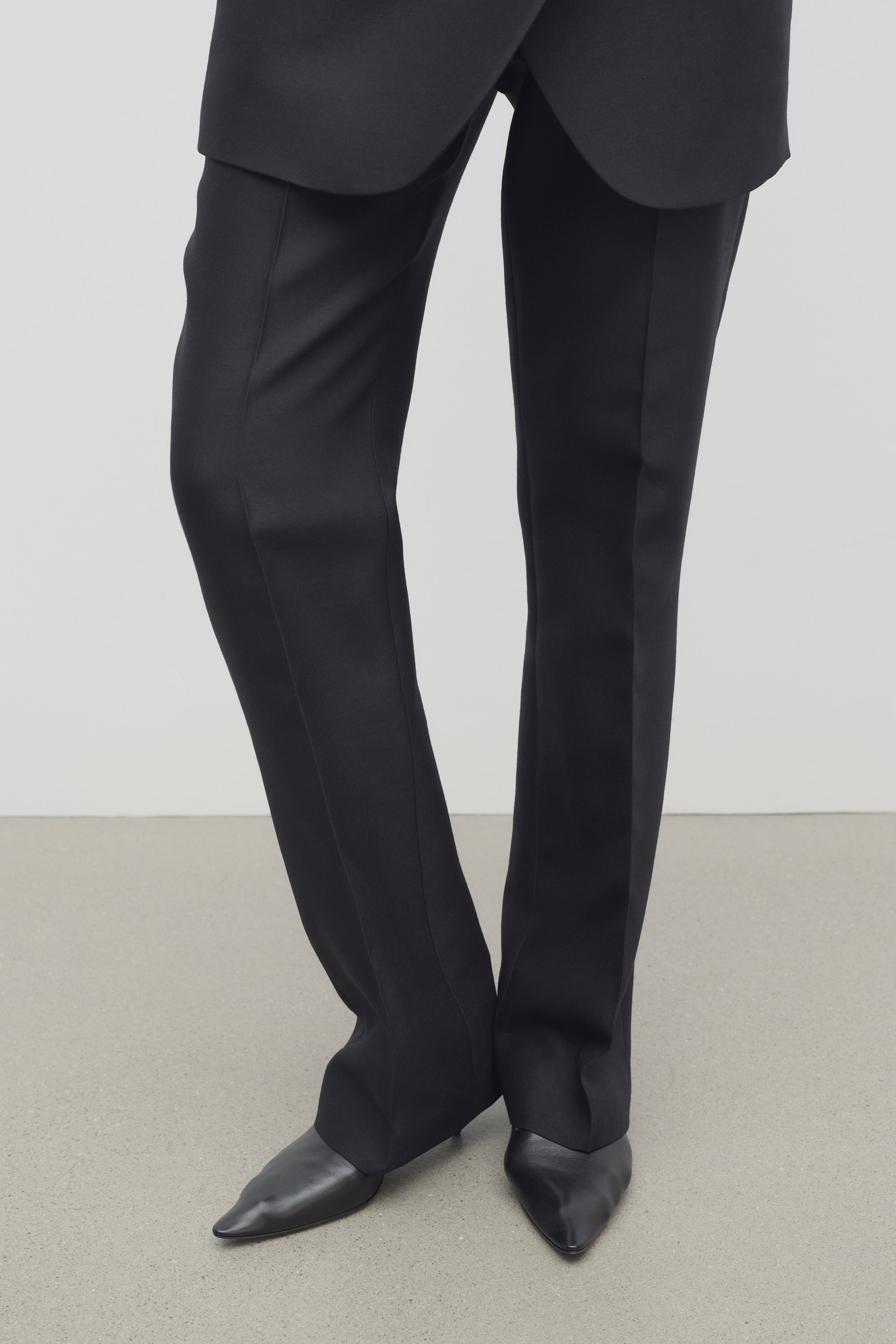 Alaric Pant in Wool and Silk - 6