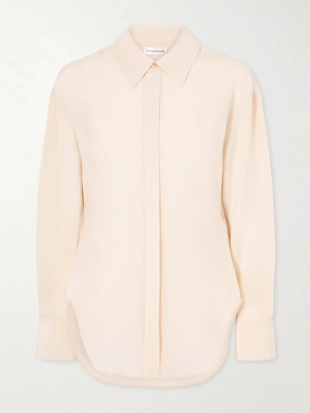 Silk-crepe Shirt - 1