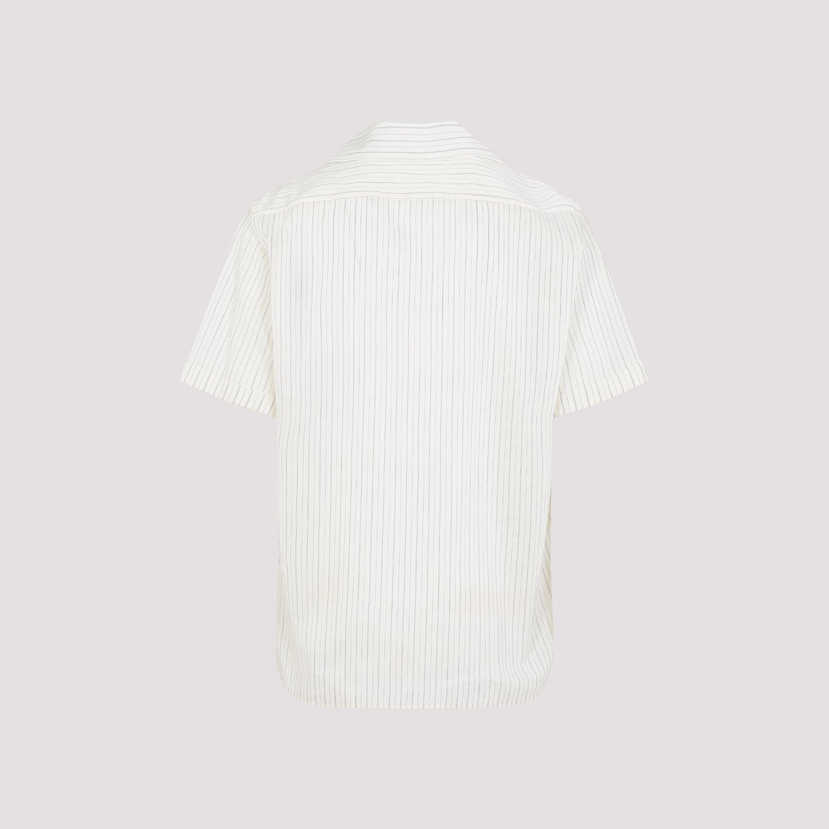 Maison Margiela Cotton And Silk Shirt Men - 2