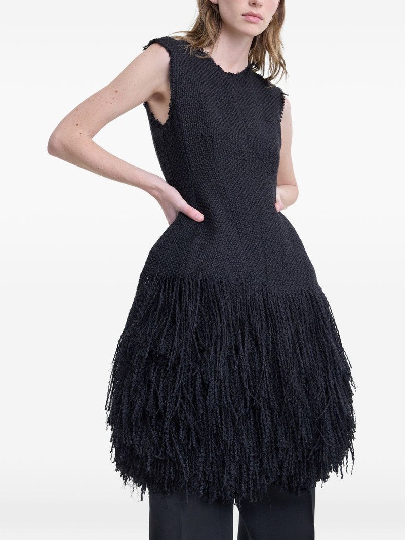 Talia fringe-detail midi dress 3