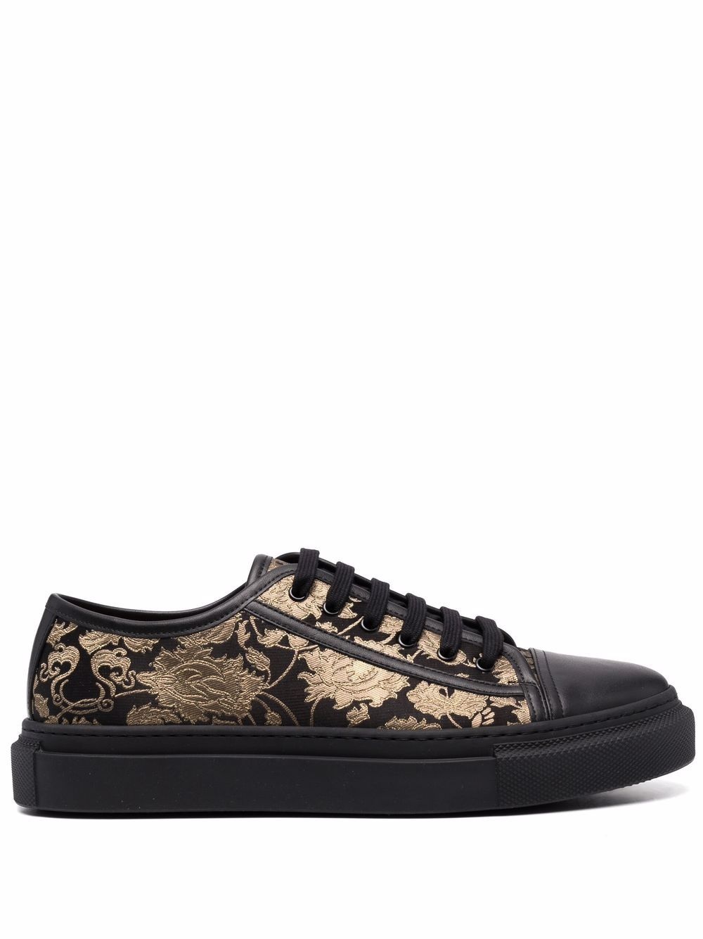 jacquard low-top sneakers - 1