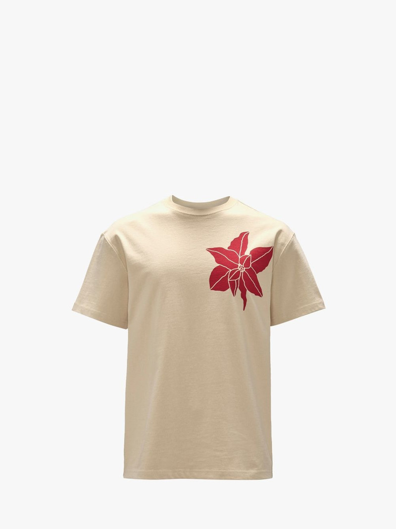 FLOWER PRINT T-SHIRT 1