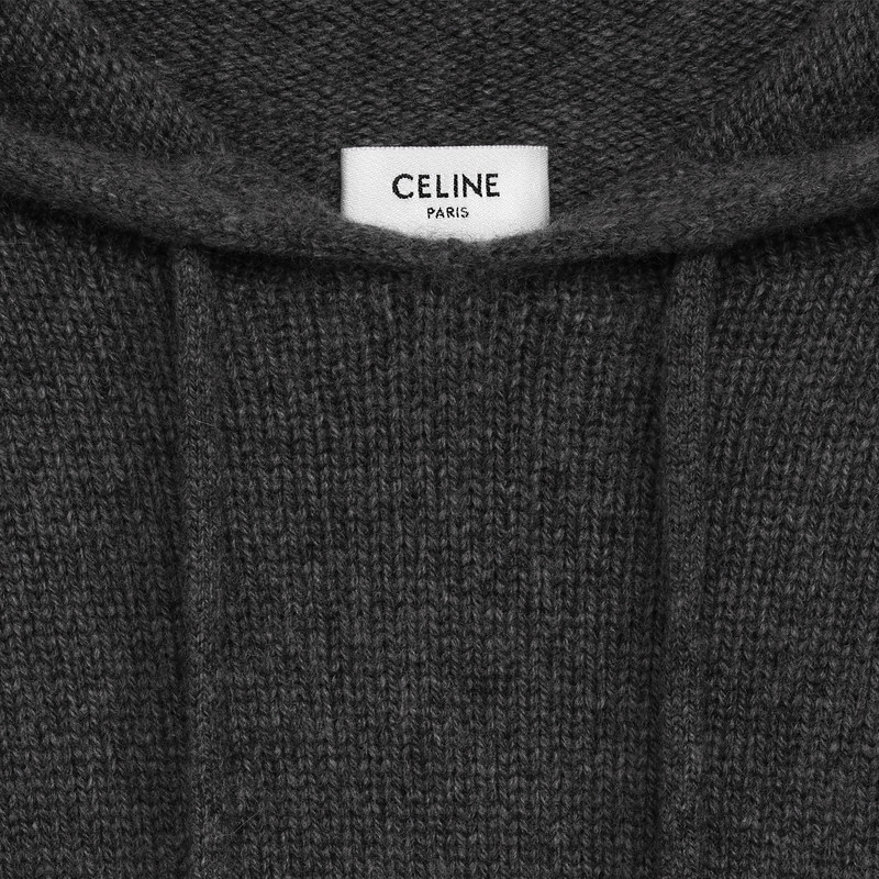 SWEATER WITH HOOD IN ICONIC CASHMERE 3
