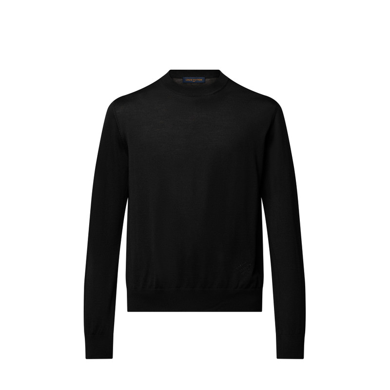Silk, Cashmere And Wool Blend Crewneck 1