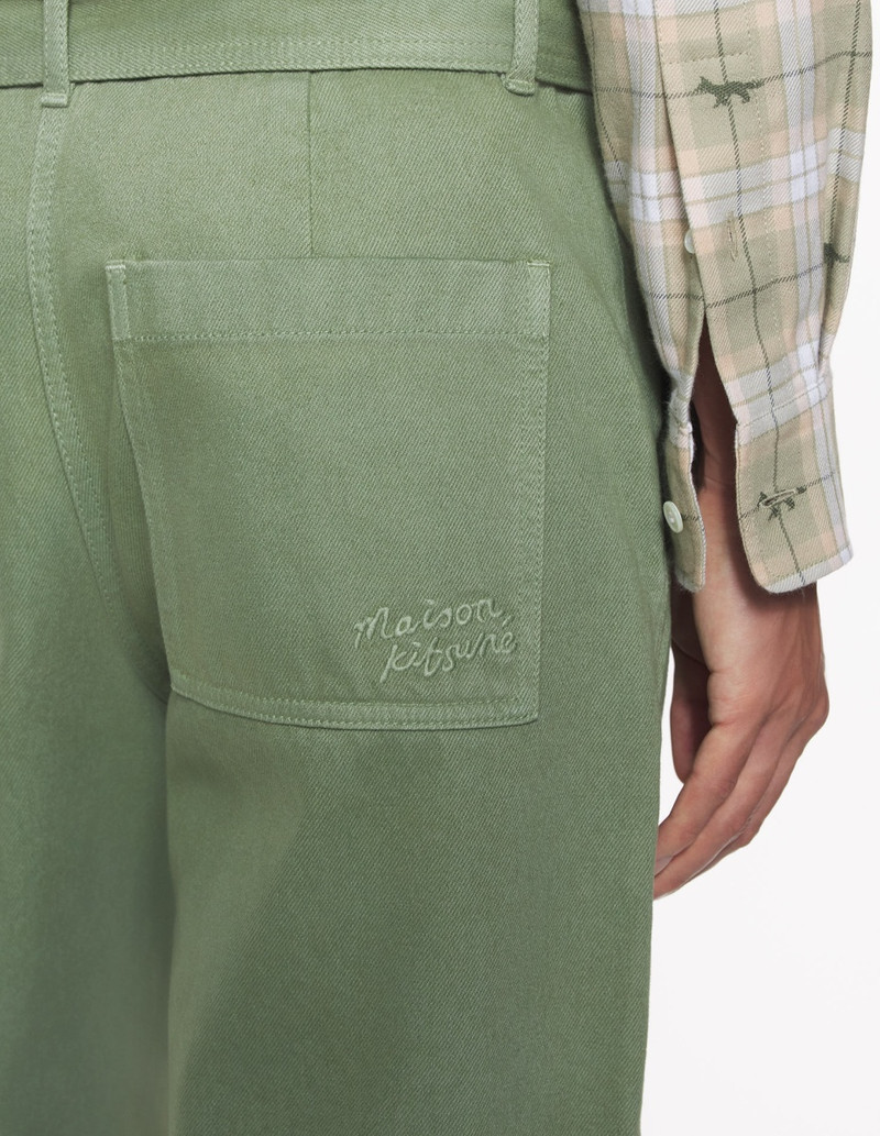 BELTED UTILITY PANTS 4