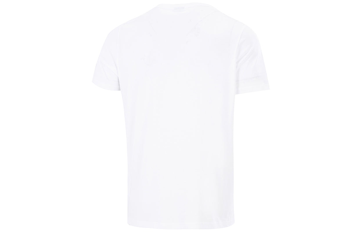 PUMA Athleisure Casual Sports Logo Printing Short Sleeve White 532280-52 - 2
