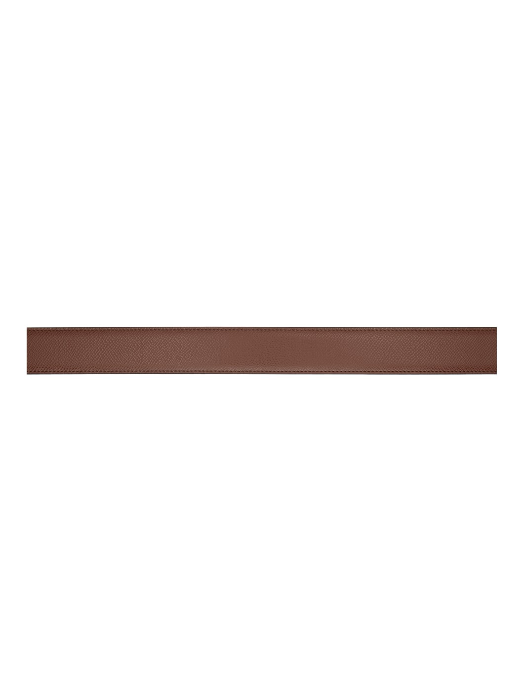 Brown & Black Gancini Reversible Belt - 2