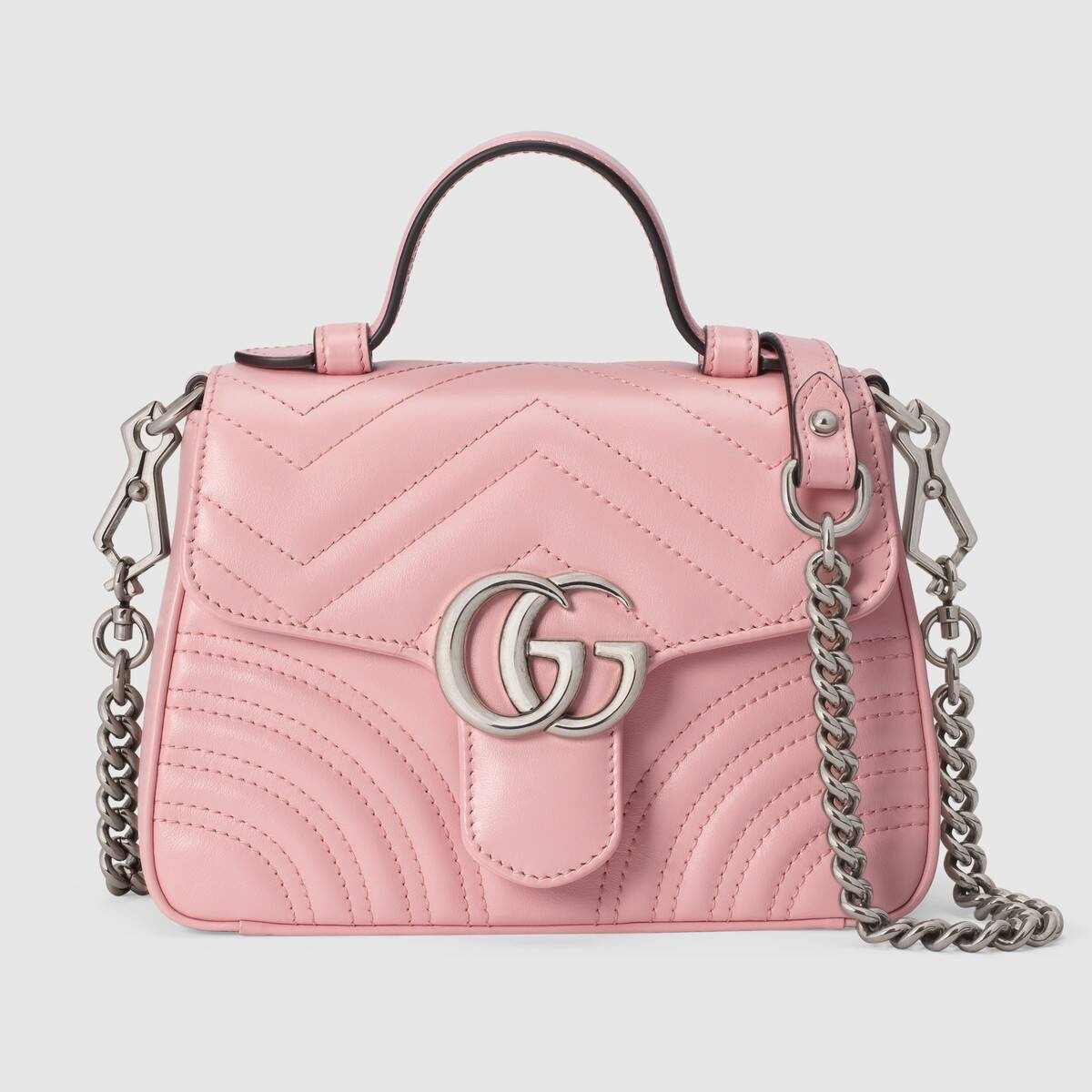 GG Marmont mini top handle bag - 1