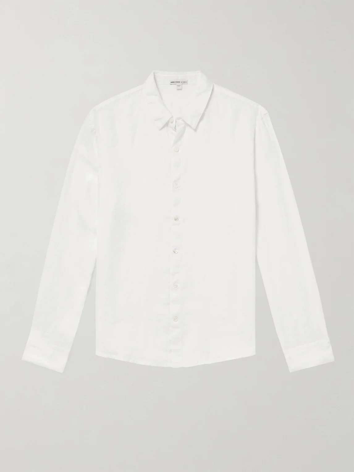 Garment-Dyed Linen Shirt - 1