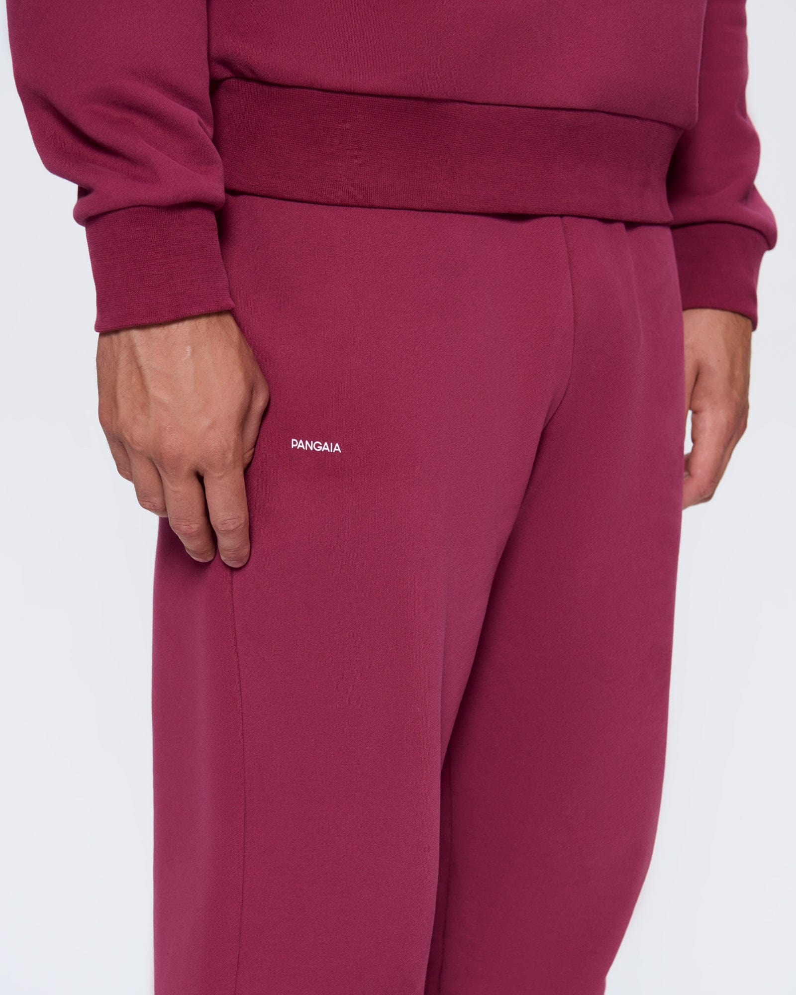 Mens 365 Midweight Track Pants - Milkyway Maroon - 3