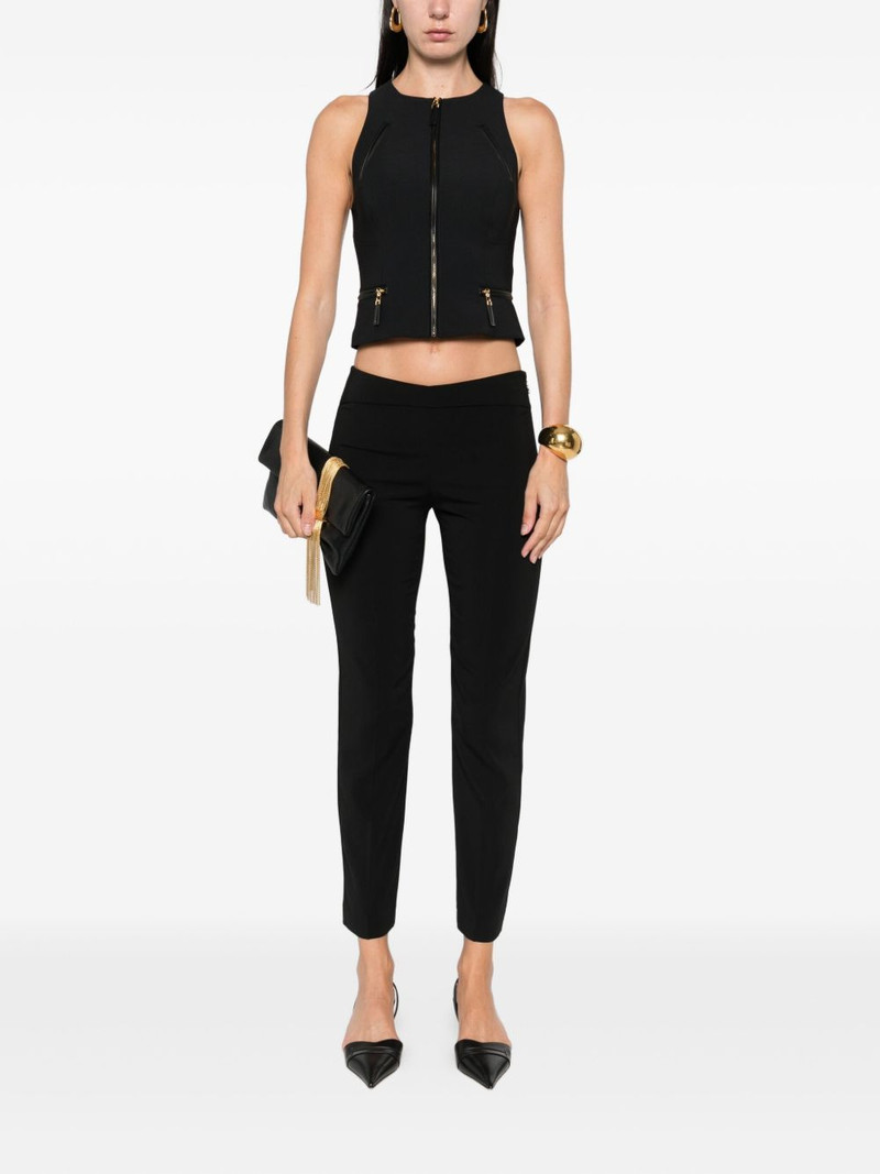 ELISABETTA FRANCHI zip-front tank top outlook