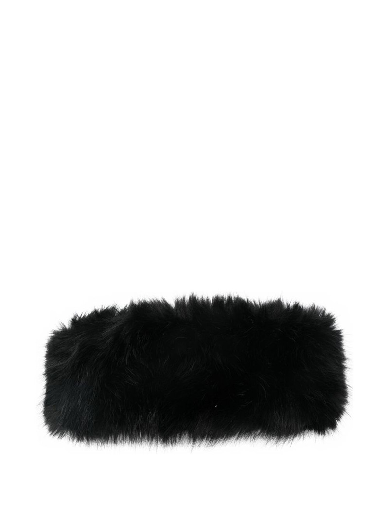 STAND STUDIO faux-fur headband outlook