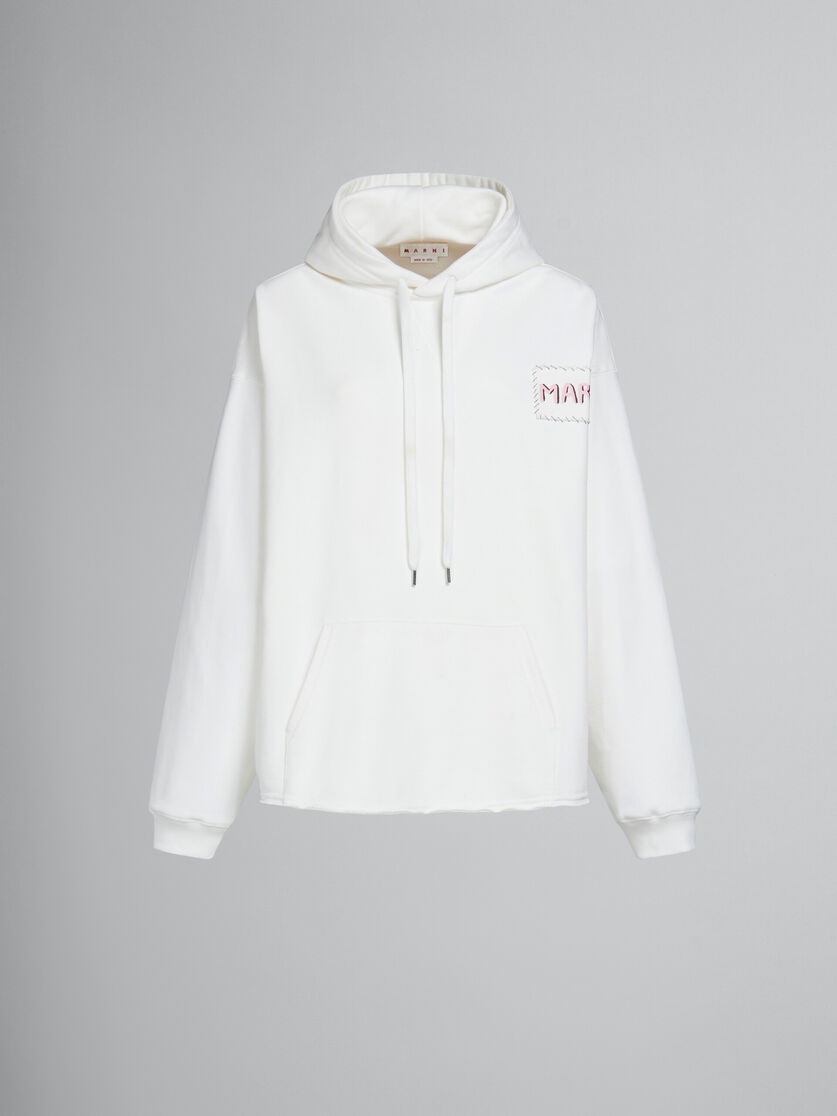 MARNI - Logo Cotton Hoodie