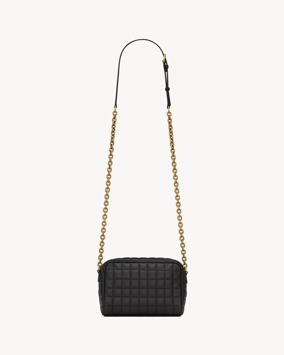 CASSANDRE MATELASSÉ CARRÉ MINI CAMERA BAG IN LAMBSKIN - 3