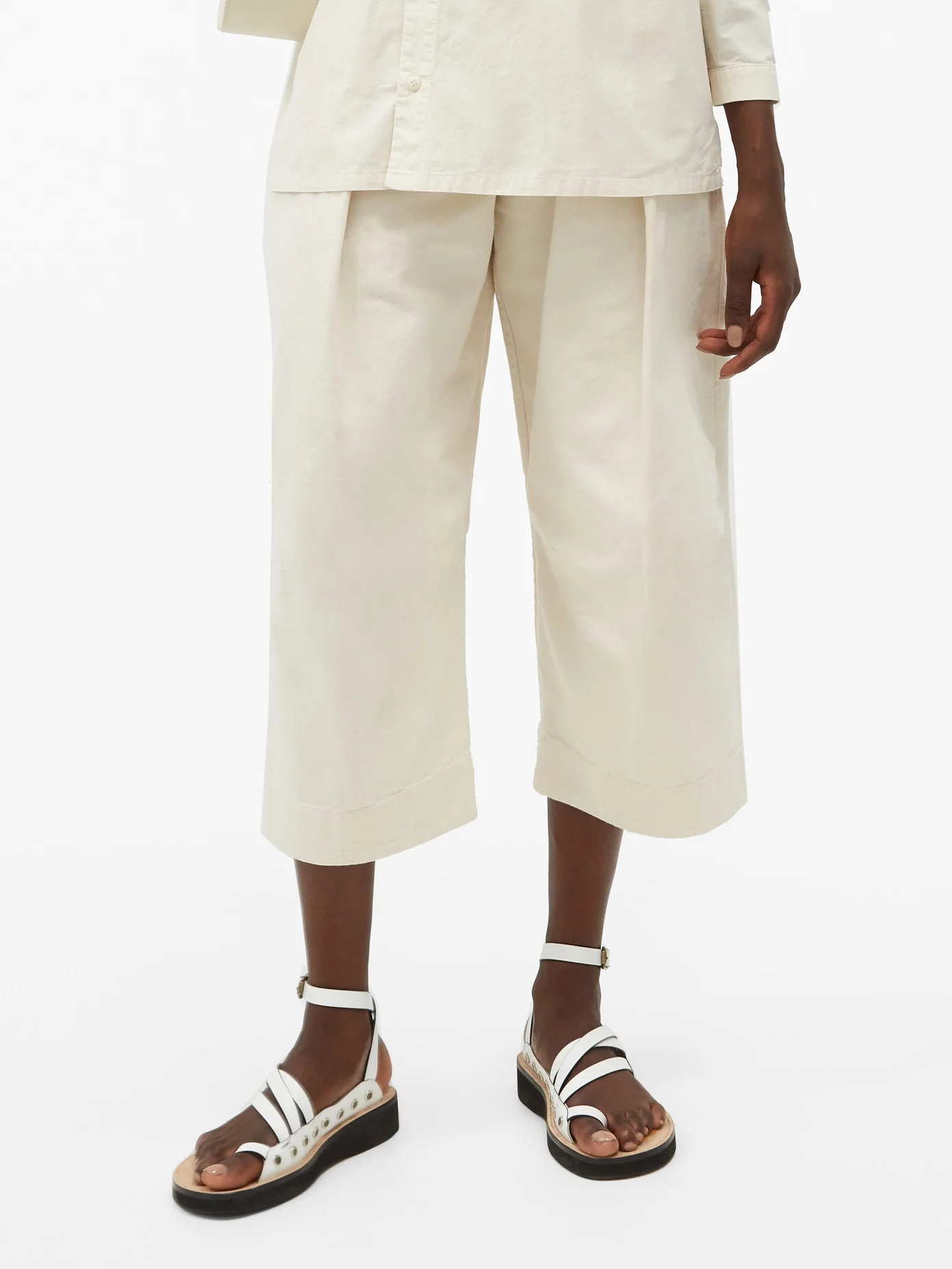 The Tinker cropped cotton trousers - 6