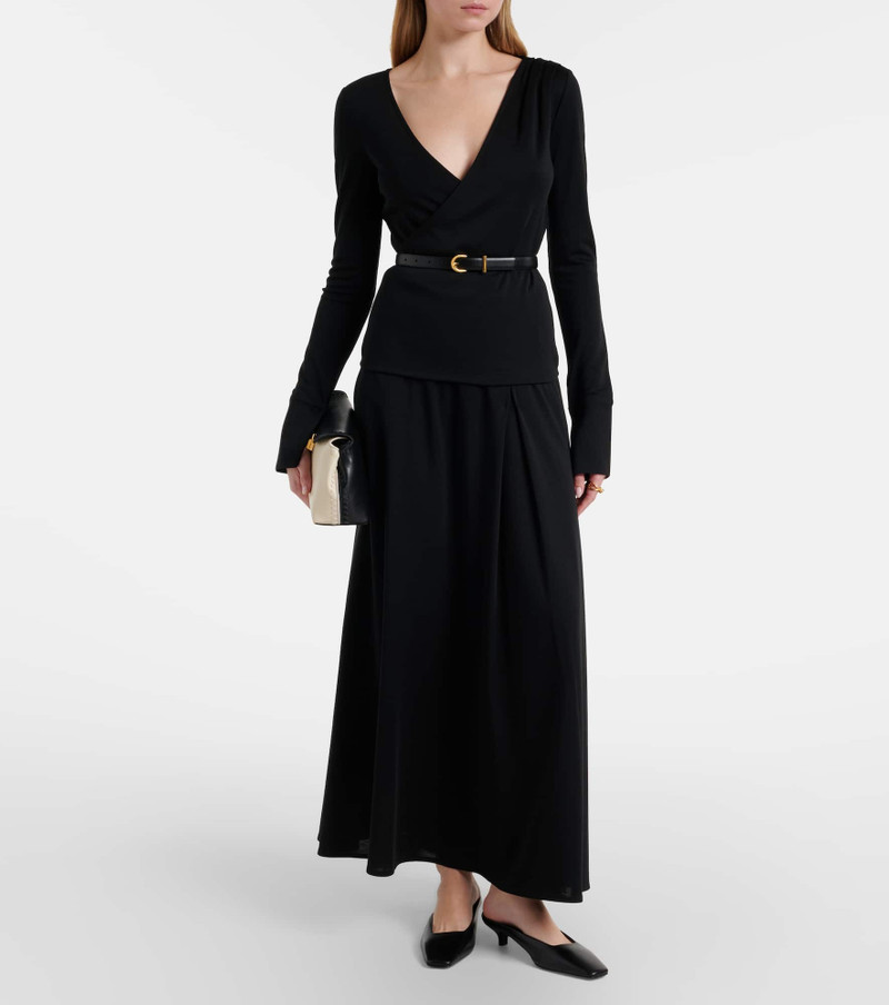 Max Mara Stilla virgin wool maxi skirt outlook