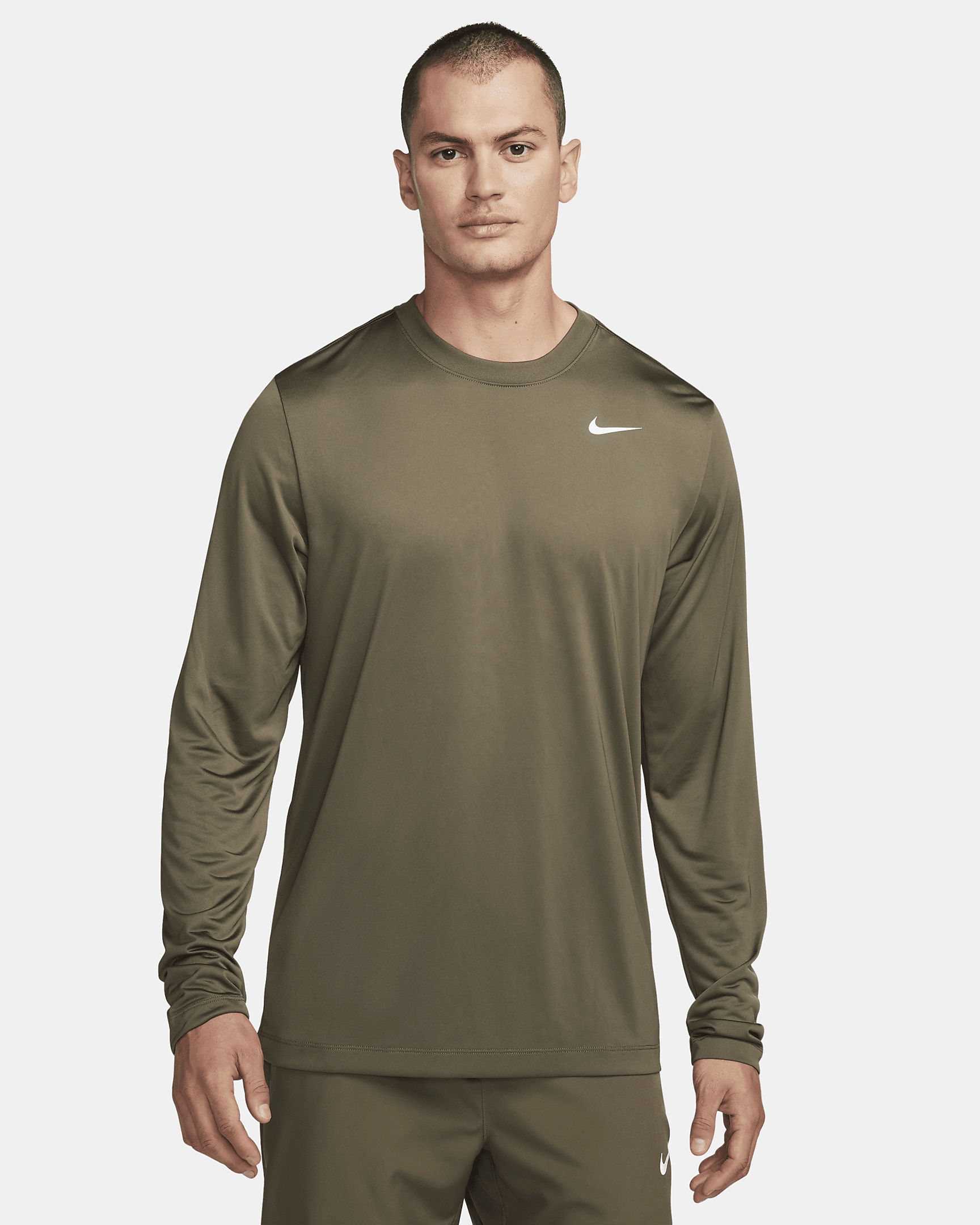 Nike Dri-FIT Legend Men's Long-Sleeve Fitness Top - 1