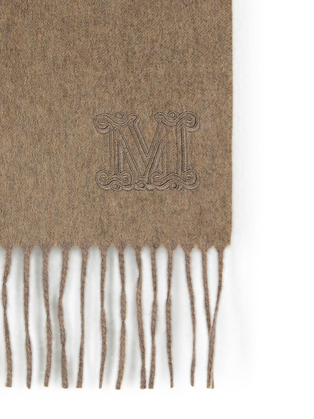 Max Mara 'Wsdalia' Beige Cashmere Scarf Women - 3